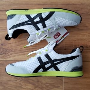 Onitsuka Tiger by Asics White and Black Athletic Shoes
